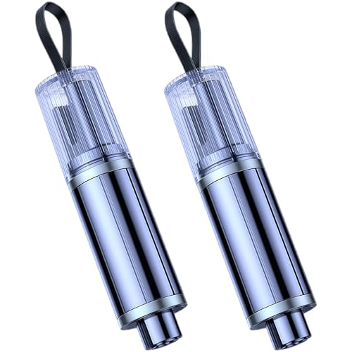 Zuuyye Voiture Marteau d’Urgence 2 pièces – Coupe-Courroie, Marteau d’Urgence avec TÜV, Briseur de vitres et Outil de Sauvetage, Safe Pro X Car (81,5 mm, 30 g)