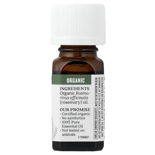 Aceite Esencial Orgánico de Romero Aura Cacia 0.25 oz miniatura 2