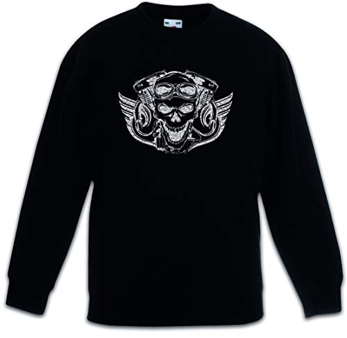 Sweat-shirt biker skull enfants, un cadeau original unique