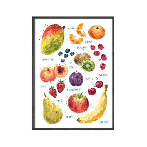 Image d'impression d'affiche nordique 50x60cm tableau alimentation abstraite - 3