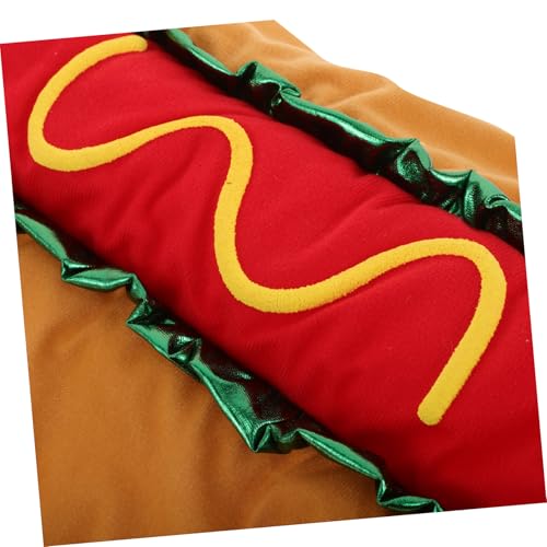 Disfraz Kisangel Hot Dog para perros y gatos M miniatura 3