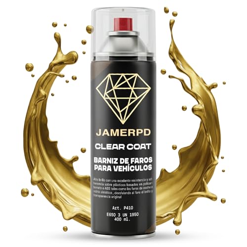 JAMERPD Pulir Faros Coche con Barniz Faros Coche - Alto Brillo y Excelente Resistencia - Adherencia sobre Plásticos - Devolviendo el Brillo y Transparencia Original de los Faros - 400 ml - imagen 10