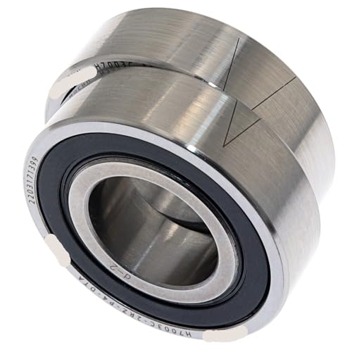 Roulements à billes 7003C-2RZ-P4-DTA 17X35X10 contact oblique de broche