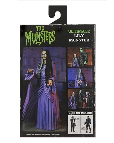 NECA Rob Zombie's The Munsters figurine Ultimate Lily Munster 18 cm, Black - Image 4