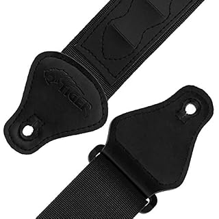 TIGER UAC4-BK Sangle de Ukulele pour Ukes Soprano, Concert, Tenor et Baritone avec porte plectre – Noir - Les Beatles, Paul McCartney, John Lennon, RIngo Starr, George Harrison TIGER UAC4-BK Sangle de Ukulele pour Ukes Soprano, Concert, Tenor et Baritone avec porte plectre - Noir – Image 4