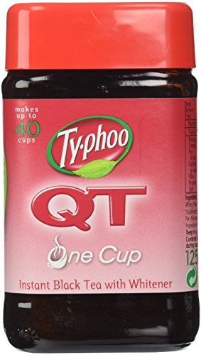 Typhoo QT Instant Black Tea with Whitener (125g)