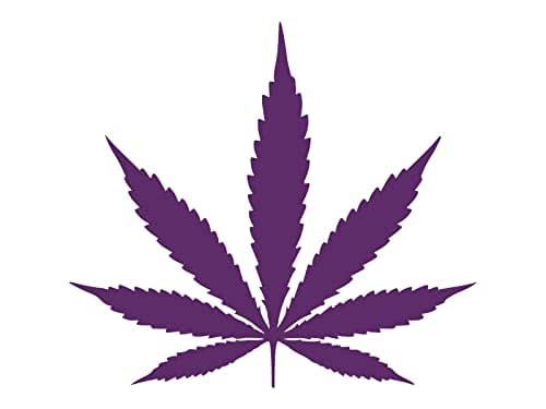 Amazon.com: Marijuana Leaf THC Cannabis Weed Vinyl Decal Car Sticker ...