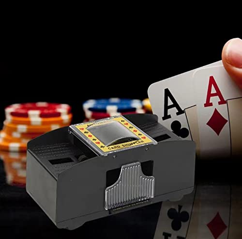 Tibeoyad Mélangeur Automatique de Cartes de Poker pour la Maison, Les fêtes, Les Clubs, Les Casino – vue 2