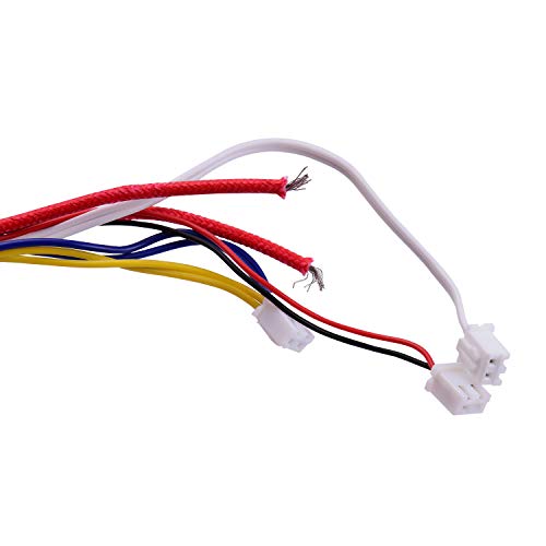 ZEYUAN Kit de extrusora totalmente montada Ender com bloco de aquecimento de alumínio Ventilador de