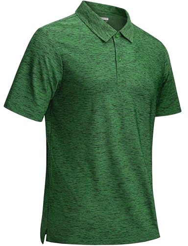 MAGCOMSEN Mens Polo Shirts Dry Fit Golf Shirts Moisture Wicking A...