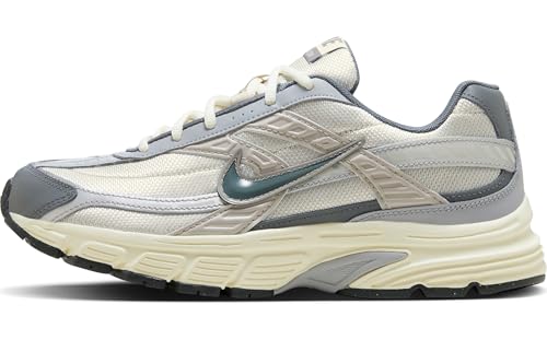 Nike Initiator Men's Shoes (HQ1179-001, Light Bone/Coconut Milk/Metallic Silver/Smoke Grey) Size 7.5