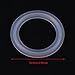 10pcs/set 1.5inch Sanitary Clamp Ferrule O-Rings Silicone Sealing Ring Gasket Flat Pad Hose Gasket Water Heater Silicone Gasket