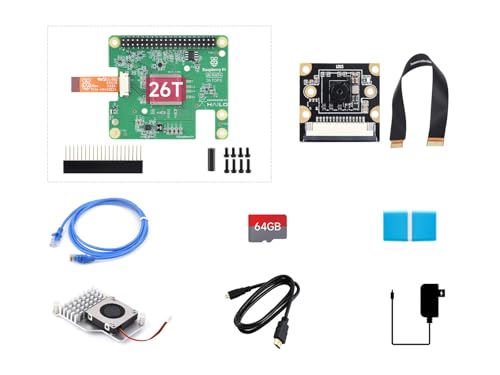 Waveshare AI Kit, Compatible with Raspberry Pi 5, Bundle with