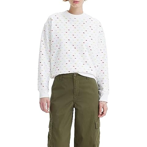 Levi's Women's Graphic Sweatshirt with Batwing Logo Cover