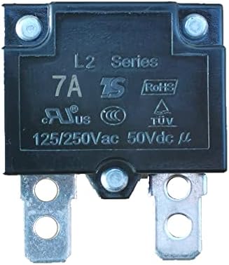 2Pcs 7A 125/250Vac 50Vdc Automatic Reset Relay Fuse Therma Switch Circuit Breaker Current Overload Protector Children Ride On Toy Car Accessories image 4