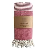 MOMOMUS - Fouta XXL - Tela Multiusos Gigante - Ideal como Pareo/Toalla de Playa Grande Antiarena o Cubre Sofá / Cubretodo -
