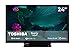 Toshiba Fernseher 24 Zoll Smart TV Fire TV HD-Ready Fernseher HDR TV mit integriertem Triple-Tuner, LED TV 24WF3F63DAR (2026)