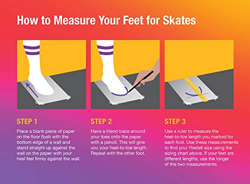 Riedell Skates - Rw Wave - Quad Roller Skates For Indoor/Outdoor | Black | Size 6 | #TOP2