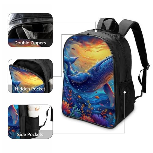 Mochila escolar para niños con pecho 3D ergonómico y capa 3