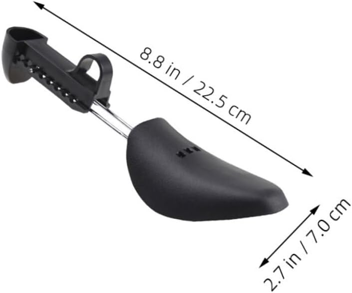 Abaodam 8 Pairs Adjustable Plastic Shoe Shapers for Men and Women – Length Expandable Shoe Trees for Sneakers and Boots to Prevent Deformation and Maintain Shape