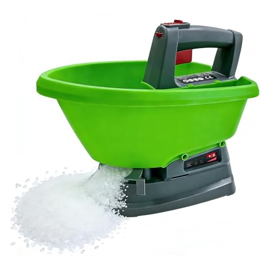 Handheld Electric Seed and Fertilizer Spreader