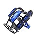 Akcesoria motocyklowe Uchwyt na bidon Uchwyt na ku Dla Vespa Piaggio MP3 500 300 BYQ FLY Medley150 ZIP50 Liberty 150s 125 Motocykl CNC Butelka Wody Na Napoje Uchwyt Na Kubek Do V (Color : Blue)