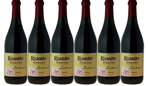 Lambrusco Reggiano Dolce Riunite 0,75 lt. 6er-Vorteilspack