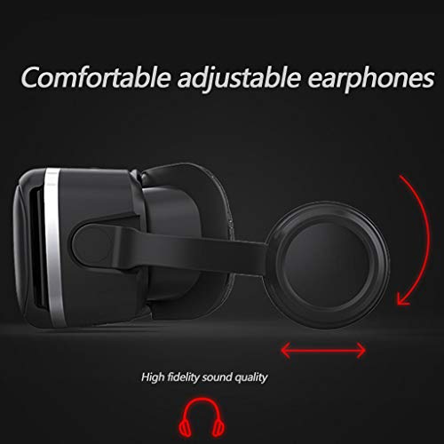 jehdhbvssjcbcsvfd スマートフォン用VRヘッドセット 3D VRメガネ バーチャルリアリティボックス の商品画像 4