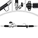 HETEPPTR Power Steering Rack And Pinion Assembly For 2004-2011 Chevrolet Aveo 1.6L L4 For 2006-2010 Chevrolet Aveo5 1.6L L4 For 2009 Pontiac G3/G3 Wave 1.6L L4 OE# 26-2039