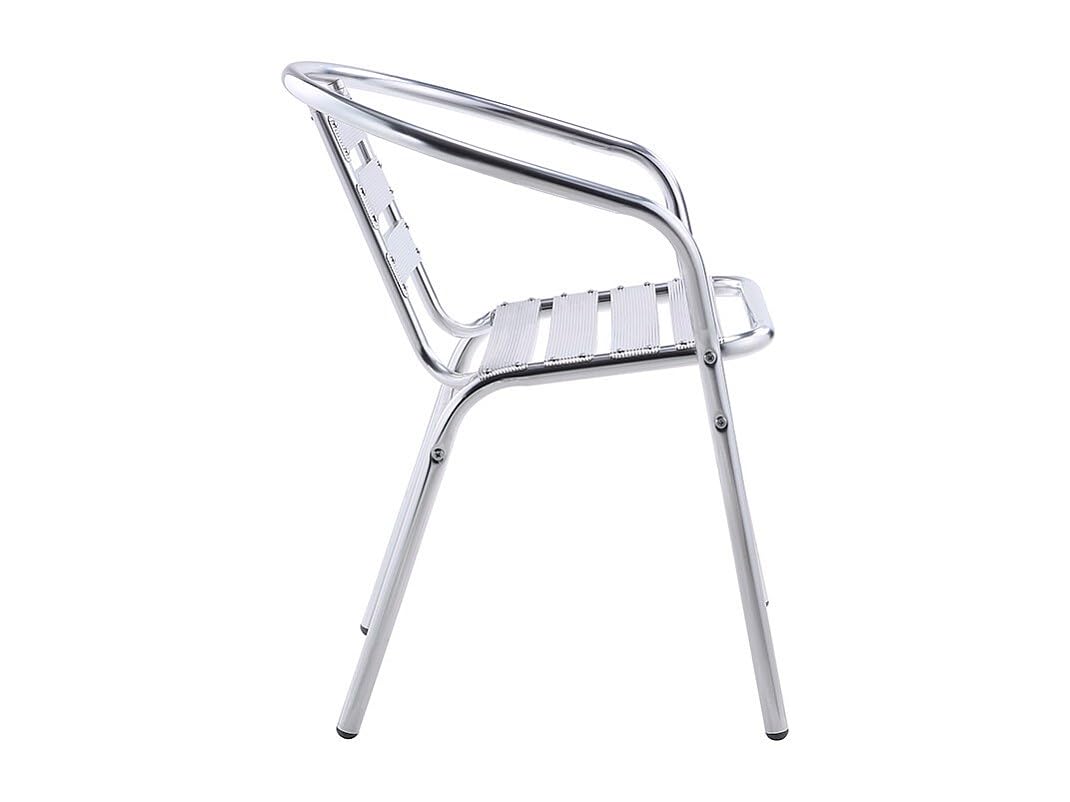 Venta-Unica - Conjunto de 2 sillas de jardÌn de Aluminio - Montmartre