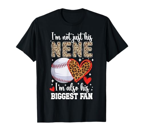 His Biggest Fan Baseball Nene Of A Baseball Player Nene T-Shirt