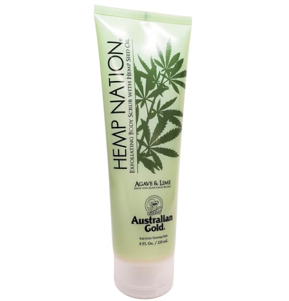 Hemp Nation Agave & Lime Body Scrub - 8 fl oz