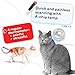 ROVERTAGS Microchip Scanner - RFID Reader - Chip Pet Scanners with Registration and Temperature Monitoring Seamless Animal ID Integration for Animals, Dogs, Cats, Puppy, Kitten