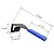 QWORK Pry Bars Multifunctional Hand Tools Molding & Trim, Removal Home Wood Tile Trim Molding Pry Bar