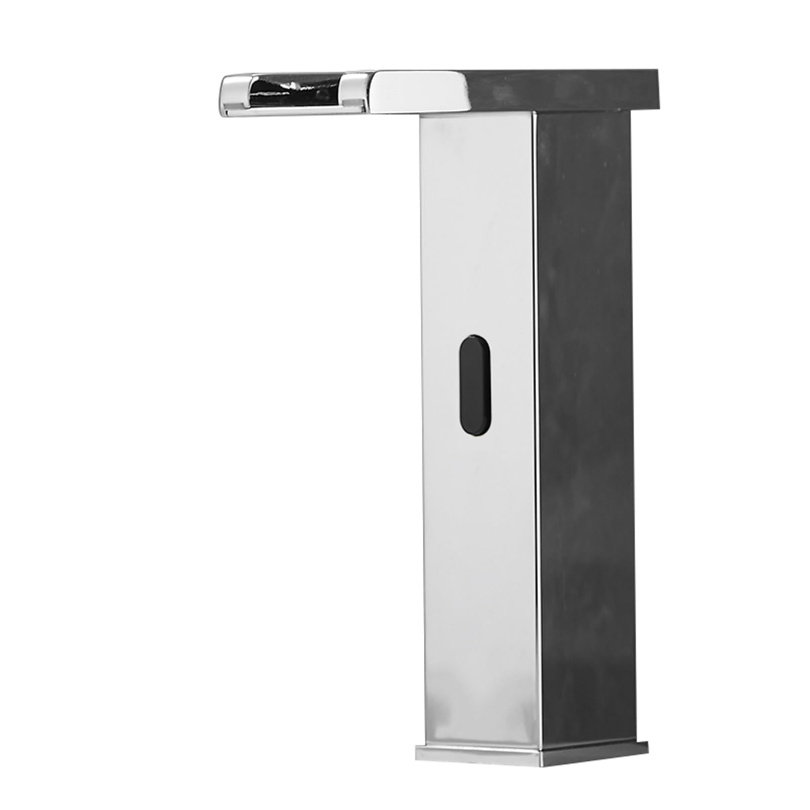 ZYCHSJXA Touchless Bathroom Sink Faucets Waterfall Mixer Tap for Basin Chrome Hot and Cold Water Sensor Faucet Tall