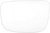 Vista 1 de X AUTOHAUX Espejo retrovisor izquierdo del lado del conductor de reemplazo de cristal con calefacción W/placa de respaldo para Volvo XC60 2010-2016
