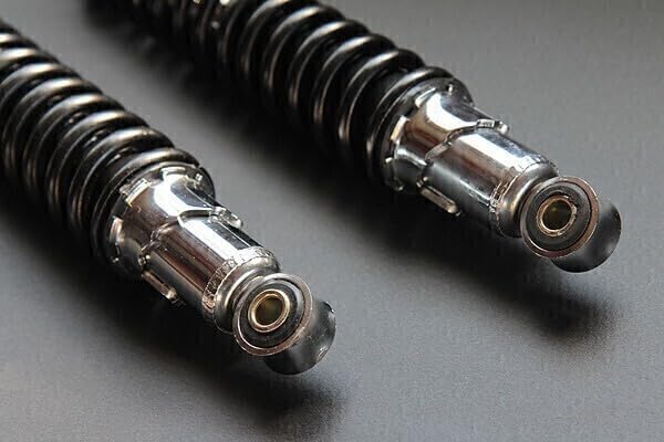 604 01180125□ 黒×黒 リア サスペンション 320mm タンク別体 調整可能