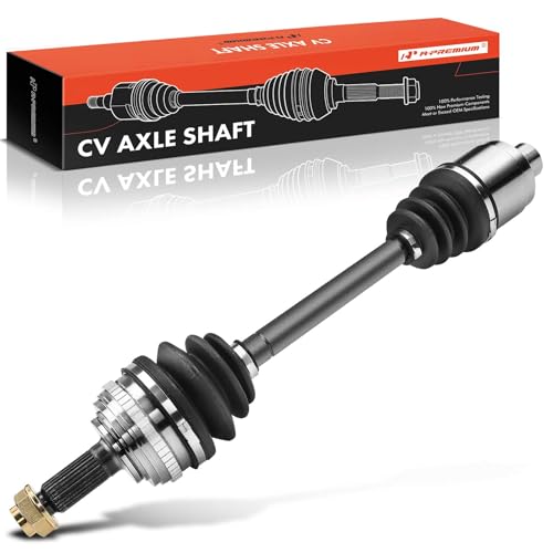 A-Premium Front Left Driver Side CV Axle Shaft Assembly Compatible with Honda Prelude Base/Type SH 1997-2001