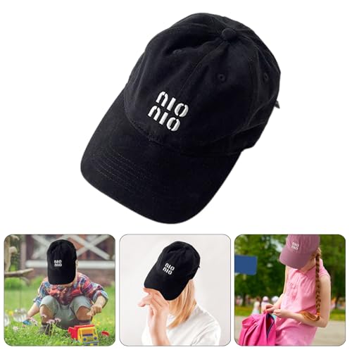 Baseball Cap, Embroidery Letter Baseball Caps for Kids Drawstring Sun Hat Fashion Sunproof Hat for Children Cap2