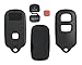 3 Button Replacement Key Keyless Remote Shell Pad Cover Fob Case For Toyota