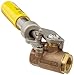 Dixon BBV50SR Bronze Ball Valve, Deadman Spring Return Handle, 1/2" NPT Female