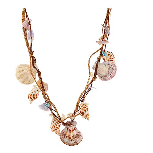 Asien Mode Plage Collier Ras du Cou océan Style Starfish Collier de Coquillages cauris Naturel Perles Shell Collier Ensembles Bijoux Collier Bohême Type X0165