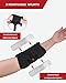 Hurmoya Elbow Brace Comfortable Night Sleep, Cubital Tunnel Syndrome, Ulnar Nerve Entrapment with Compression Sleeve Immobilizer, 2 Removable Metal Splints Pain Relief for Men and Women (M)