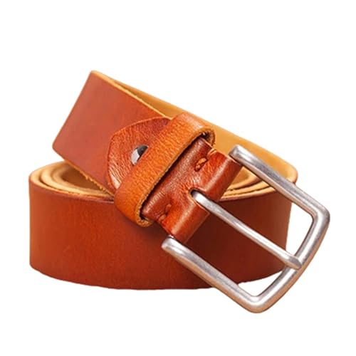 Ceinture en cuir décontractée commerciale ajustement parfait pour jeans d'hommes
