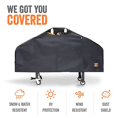 Yukon Glory Premium Heavy-Duty Griddle Cover For Blackstone 36 Inch Griddle And 6 Piece Griddle Tool Set, Complete Griddle Accessories Kit #TOP1