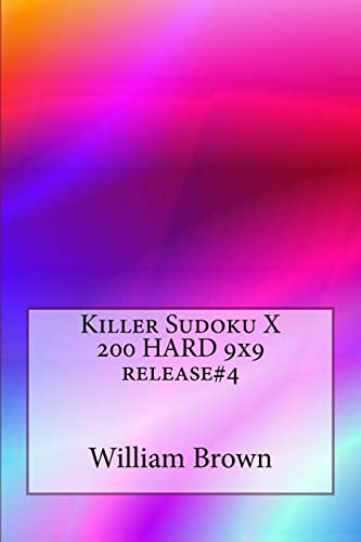 Killer Sudoku X 200 HARD 9x9 release4