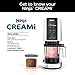 Ninja CREAMi Ice Cream Maker, 7 One-Touch Programs, with (2) Pint Containers & Lids, Compact Size, White (NC301WHBBB)