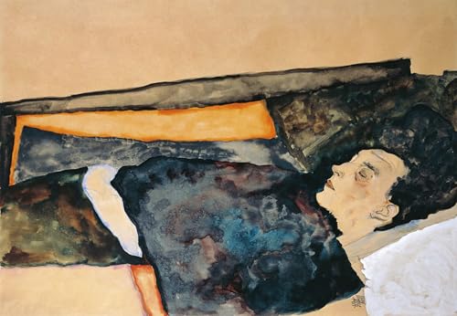 Murale Tableaux Toile Egon Schiele pour habiller un mur vide avec élégance 60x90cm