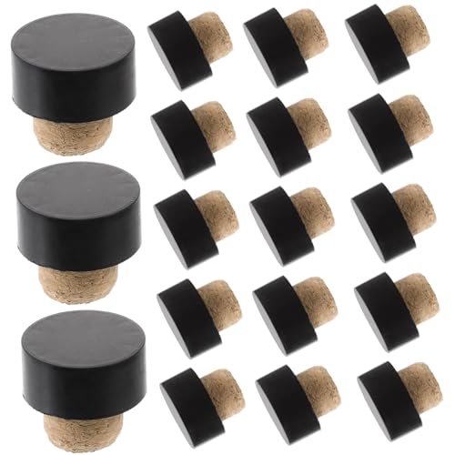 STOBAZA Wine Bottle Corks Set 25pcs T-shaped Corks Reusable Wine Stopper Beer Drinks Leak-proof
