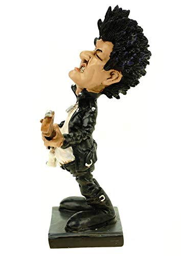 Joh. Vogler GmbH Funny Live Rockstar Sid by Warren Stratford Sculpture de caricature amusante - Les Beatles, Paul McCartney, John Lennon, RIngo Starr, George Harrison Joh. Vogler GmbH Funny Live Rockstar Sid by Warren Stratford Sculpture de caricature amusante – Image 4